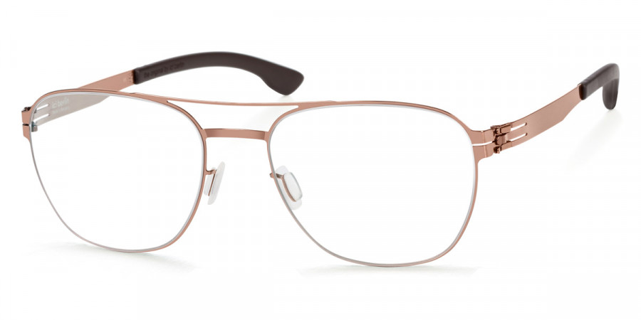 Ic! Berlin Mitte Shiny Copper Eyeglasses Side View