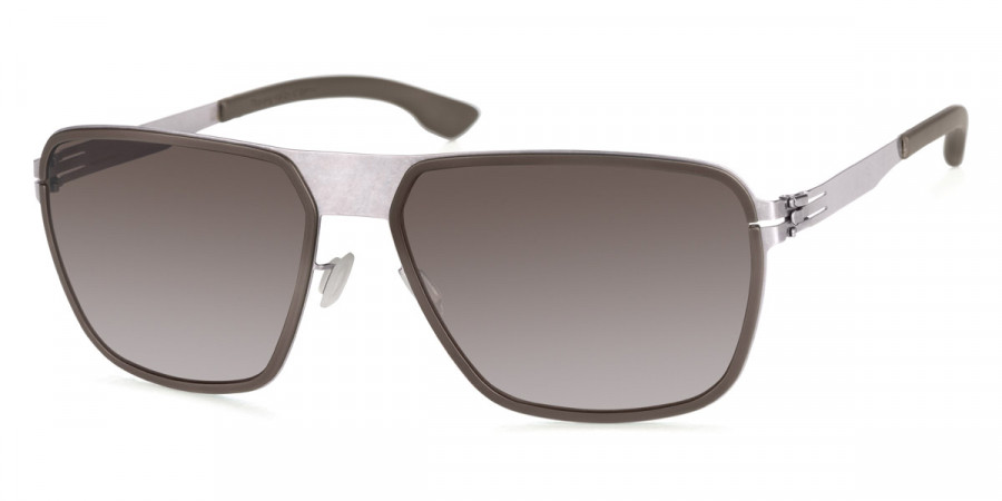 Ic! Berlin Molybdenum Rough-Graphite Sunglasses Side View