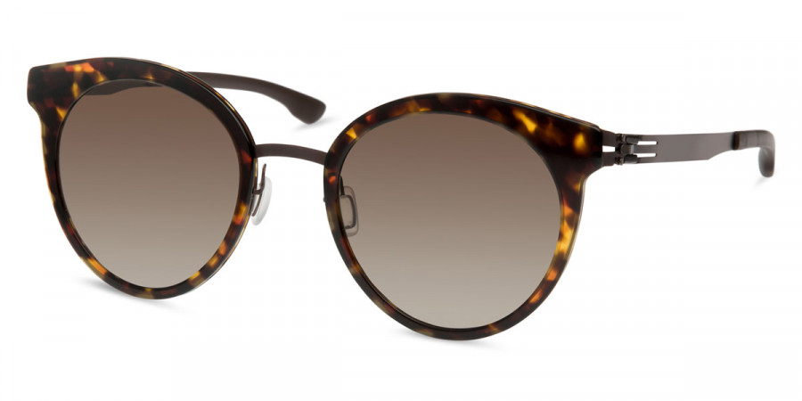 Ic! Berlin Moo S. Teak-Havanna Sunglasses Side View