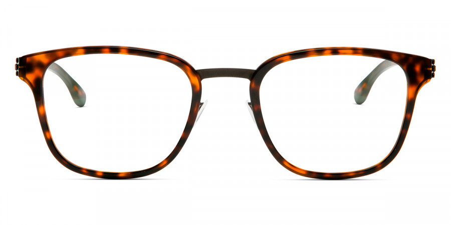 Ic! Berlin Mr. Bice Black-Magma Eyeglasses Front View