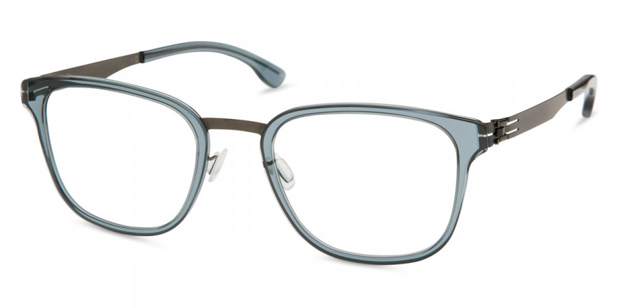 Ic! Berlin Mr. Bice Graphite-Petroleum Eyeglasses Side View