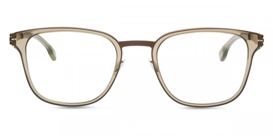 Ic! Berlin Mr. Bice Teak-Dune Eyeglasses Front View