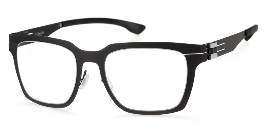 Ic! Berlin Mr. Yang Black Eyeglasses Side View