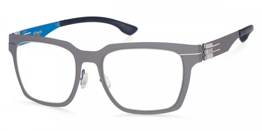 Ic! Berlin Mr. Yang Boulder Blue Eyeglasses Side View