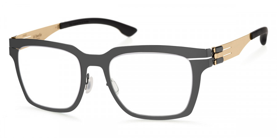 Ic! Berlin Mr. Yang Gun Metal Eyeglasses Side View