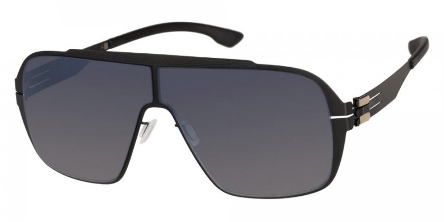 Ic! Berlin Nash Black Sunglasses Side View