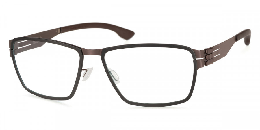 Ic! Berlin Nitrogen Teak-Black Eyeglasses Side View