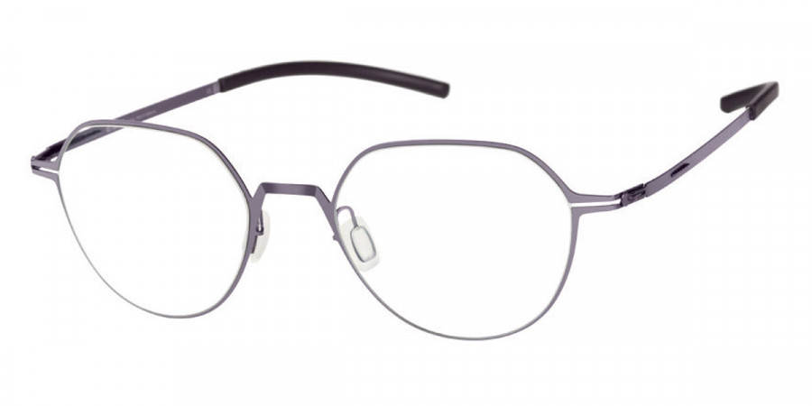 Ic! Berlin Nori Aubergine Eyeglasses Side View