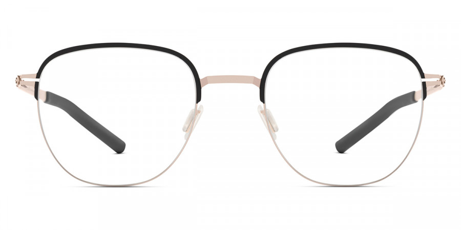 Ic! Berlin Notos Bronze Black Matte Pop Eyeglasses Front View