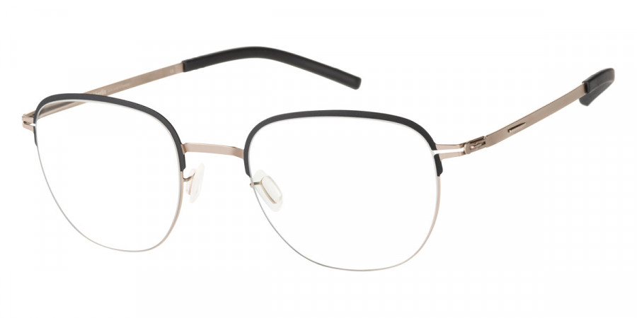 Ic! Berlin Notos Bronze Black Matte Pop Eyeglasses Side View