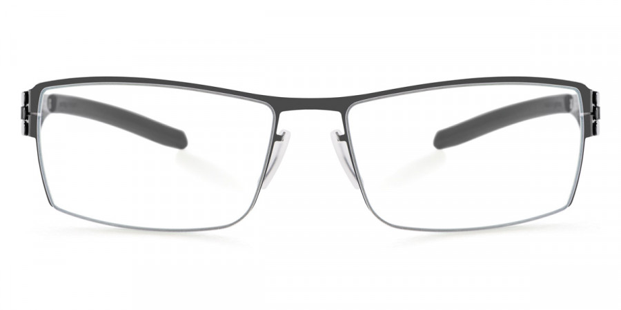 Ic! Berlin Nufenen Medium Gunmetal Eyeglasses Front View