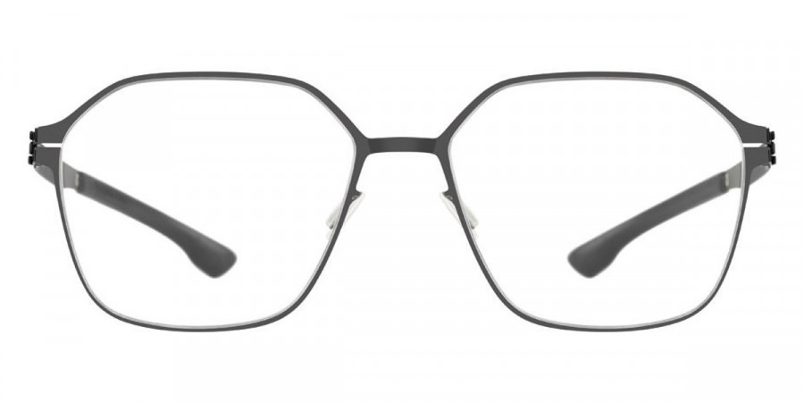 Ic! Berlin Nuno Gun-Metal Eyeglasses Front View