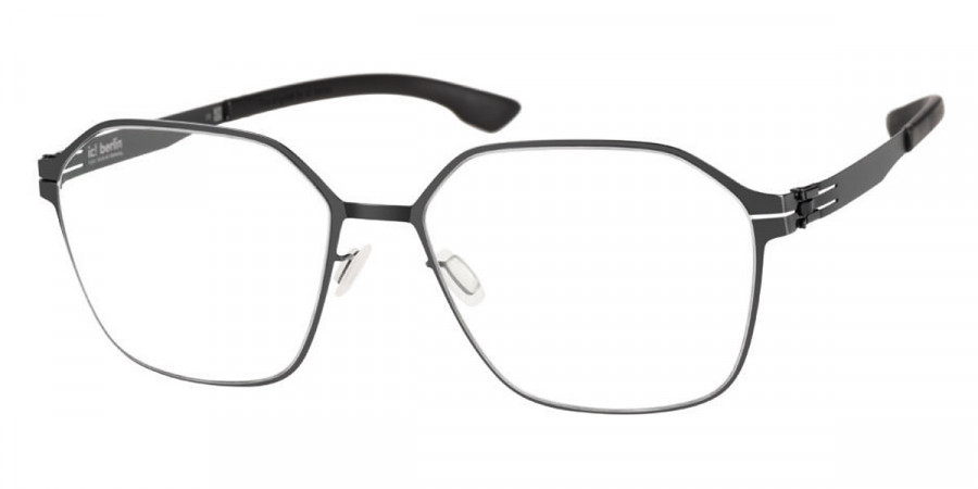 Ic! Berlin Nuno Gun-Metal Eyeglasses Side View