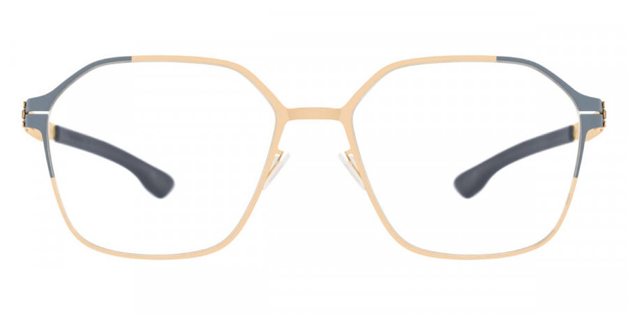 Ic! Berlin Nuno Taubenblau H Sides-Rose Gold Eyeglasses Front View