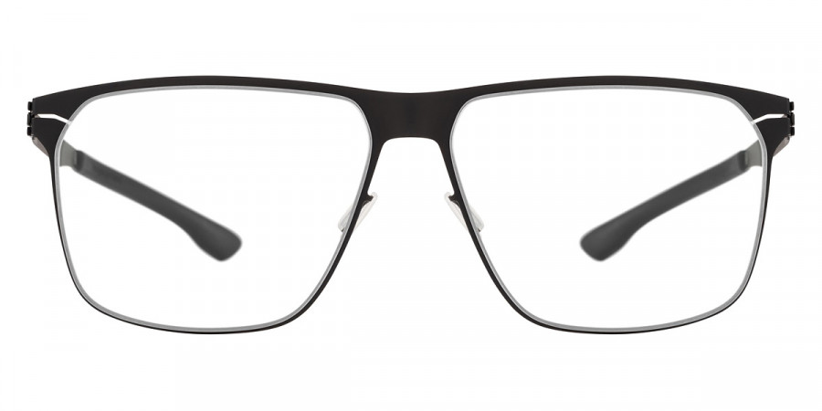 Ic! Berlin Olaf Black Eyeglasses Front View