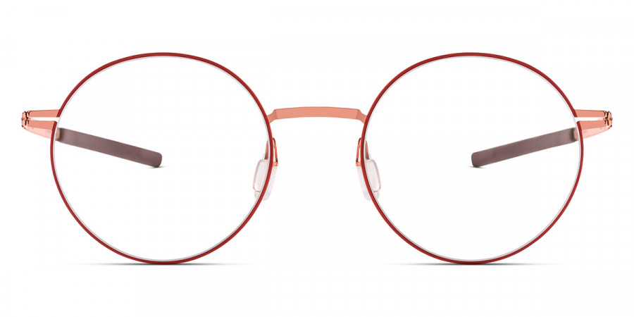 Ic! Berlin Oroshi 2.0 Fired Copper Circle Eyeglasses Front View