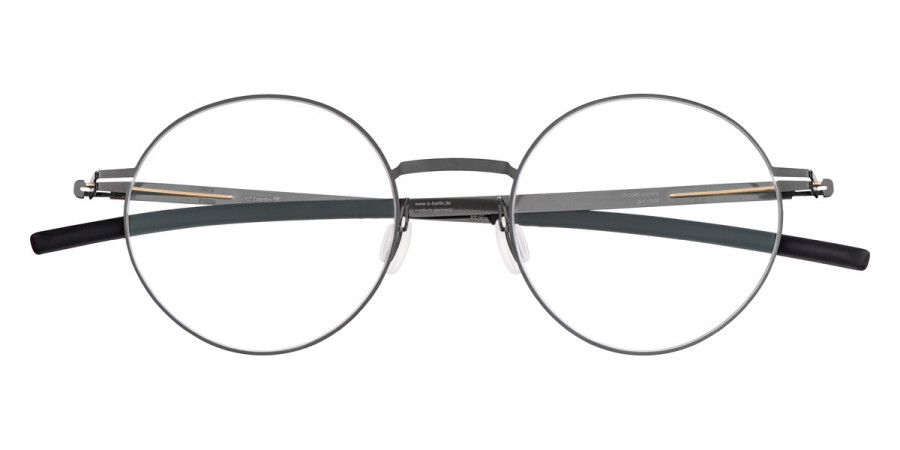 Ic! Berlin Oroshi Gunmetal Eyeglasses Front View