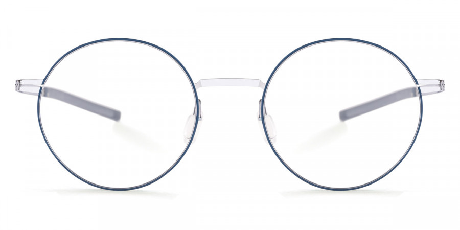 Ic! Berlin Oroshi Harbour Silver Circle Eyeglasses Front View