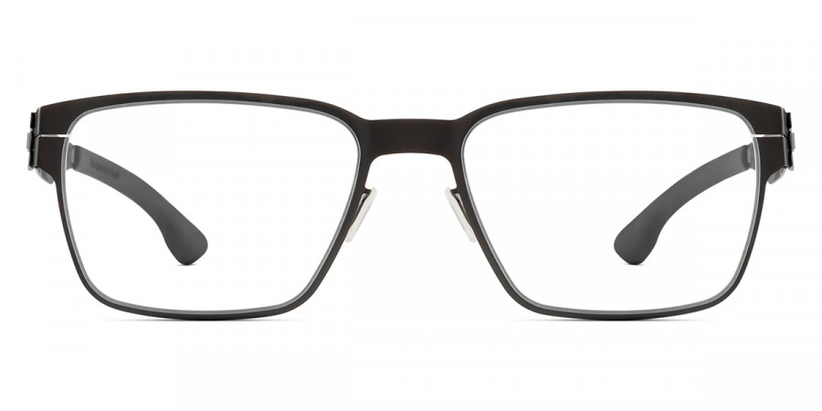 Ic! Berlin Oscar Black Eyeglasses Front View