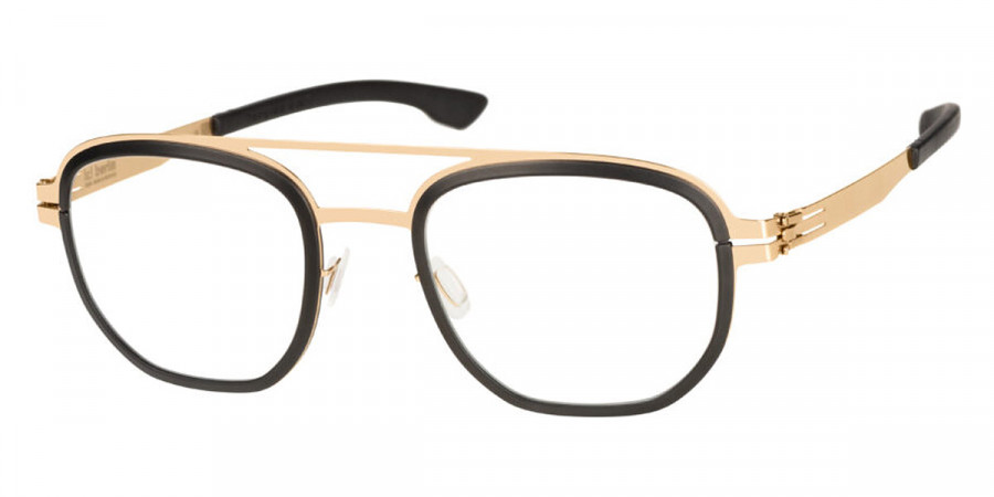 Ic! Berlin Osmium Rose-Gold-Black Eyeglasses Side View