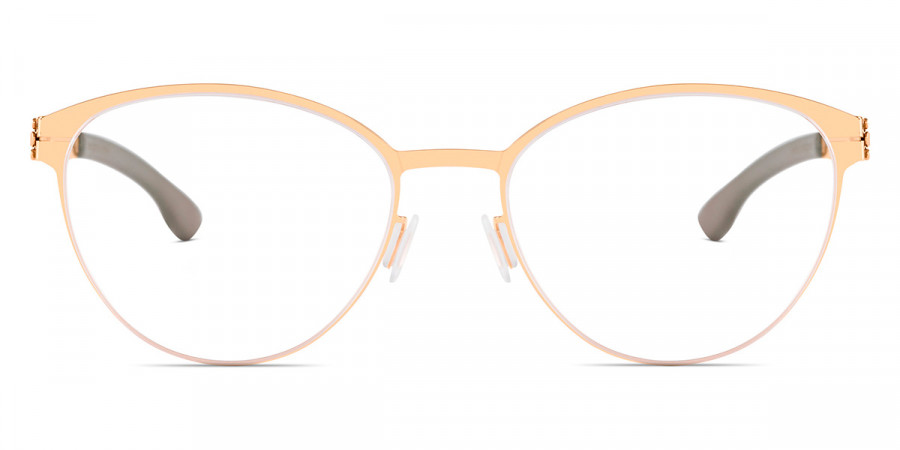 Ic! Berlin P-Berg Rosé-Gold Eyeglasses Front View