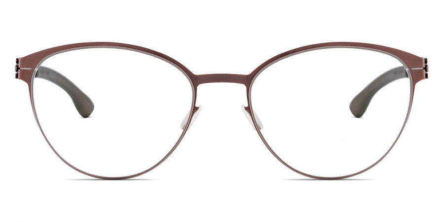 Ic! Berlin P-Berg Teak Eyeglasses Front View