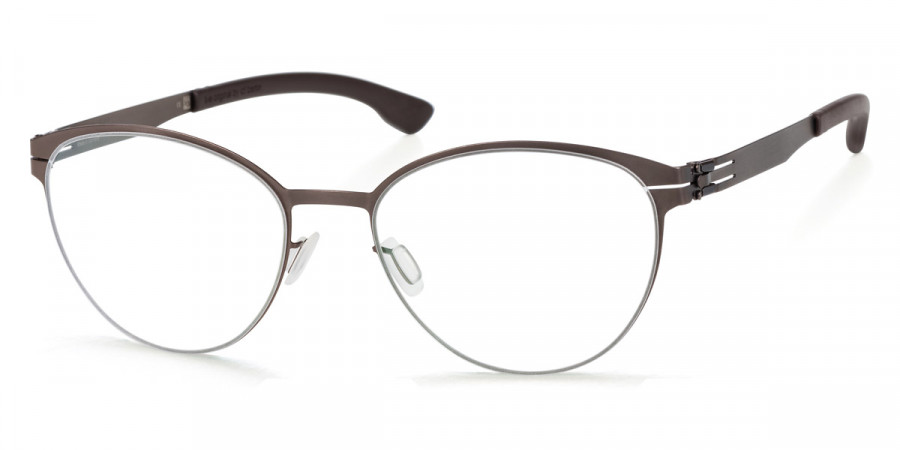 Ic! Berlin P-Berg Teak Eyeglasses Side View