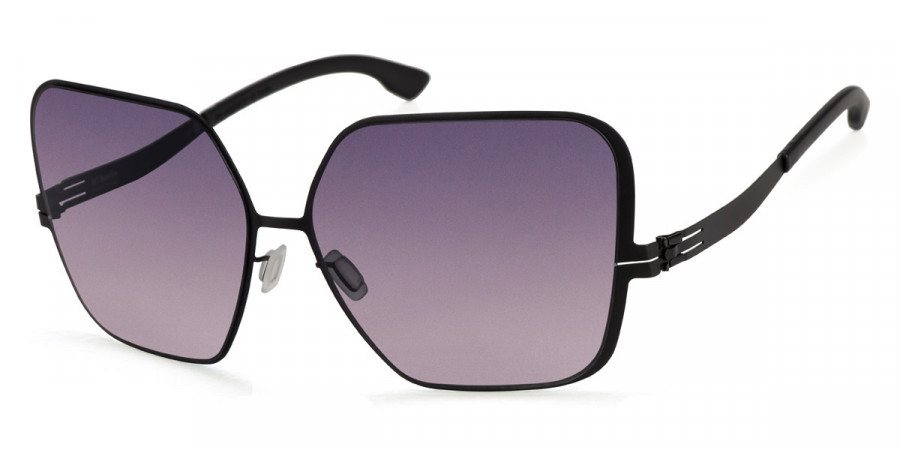 Ic! Berlin Paletti Black Sunglasses Side View