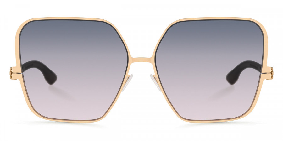 Ic! Berlin Paletti Rosé-Gold Sunglasses Front View