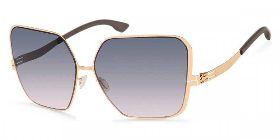 Ic! Berlin Paletti Rosé-Gold Sunglasses Side View