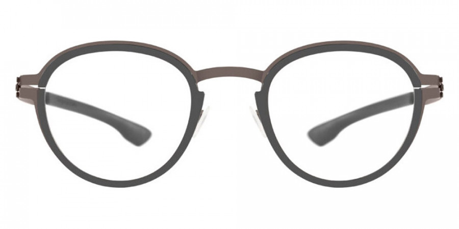 Ic! Berlin Palladium Graphite-Gun-Metal Eyeglasses Front View