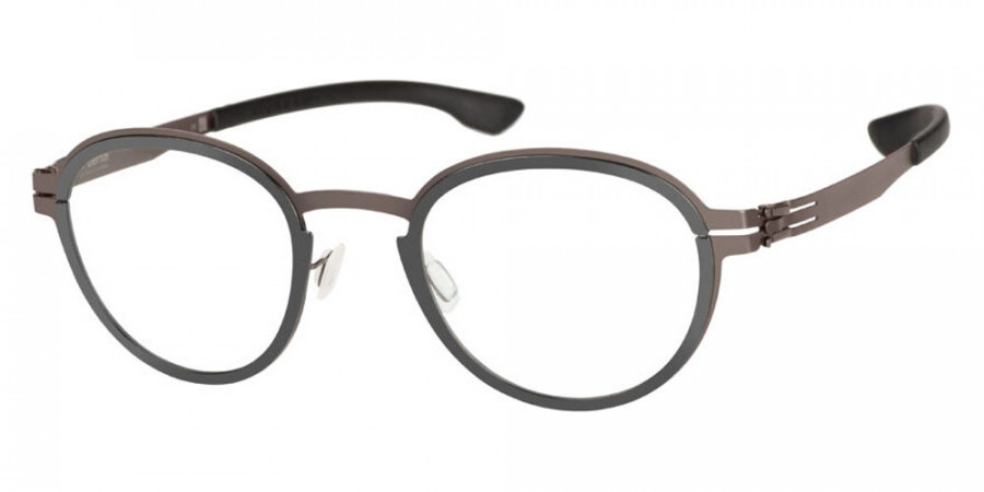 Ic! Berlin Palladium Graphite-Gun-Metal Eyeglasses Side View