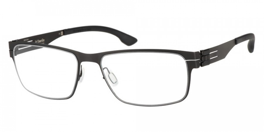 Ic! Berlin Paul R. Large Black Eyeglasses Side View