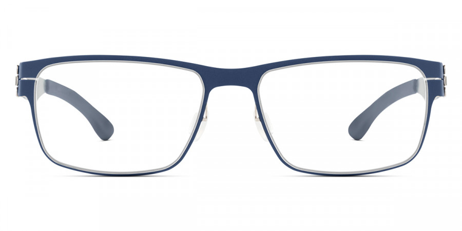 Ic! Berlin Paul R. Large Marine Blue Eyeglasses Front View