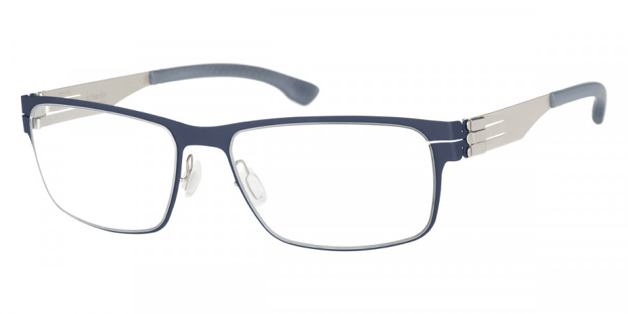 Ic! Berlin Paul R. Large Marine Blue Eyeglasses Side View