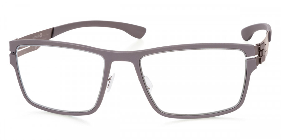 Ic! Berlin Phil B. Graphite-Flint-Gray Eyeglasses Side View