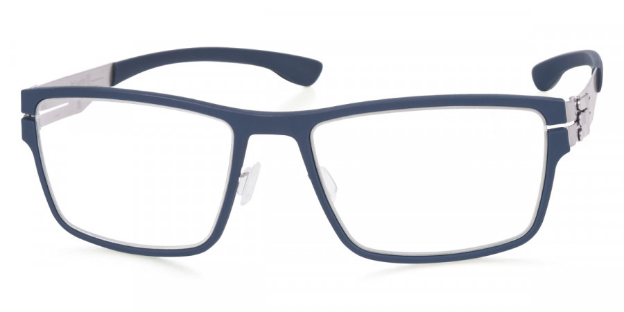 Ic! Berlin Phil B. Pearl-Blue Eyeglasses Side View