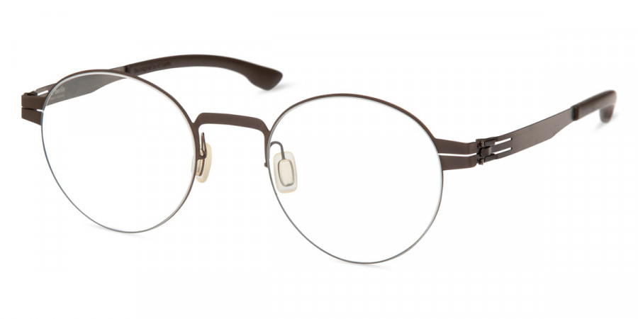 Ic! Berlin Praphan P. Teak Eyeglasses Side View