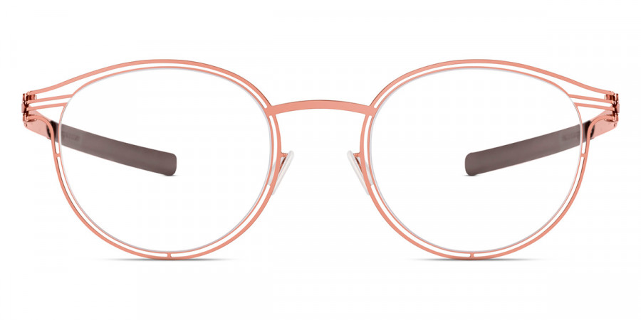 Ic! Berlin Purity Shiny Copper Eyeglasses Front View