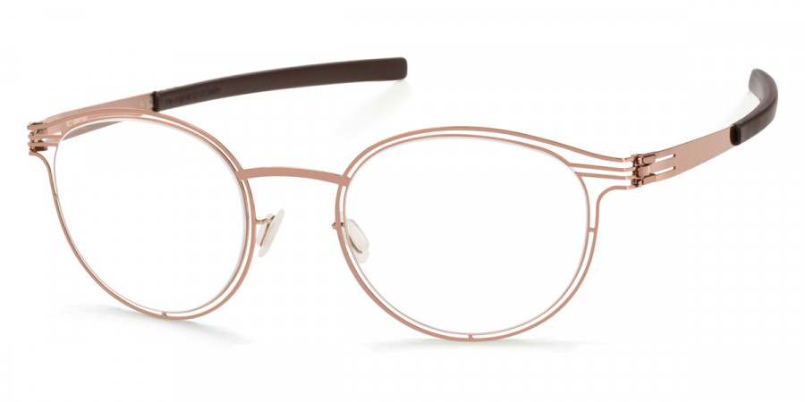 Ic! Berlin Purity Shiny Copper Eyeglasses Side View