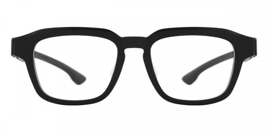 Ic! Berlin Raidon Black-Matt Eyeglasses Front View