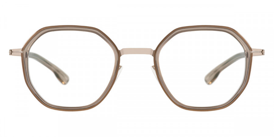 Ic! Berlin Raja Bronze-Cloudy-Brown Eyeglasses Front View