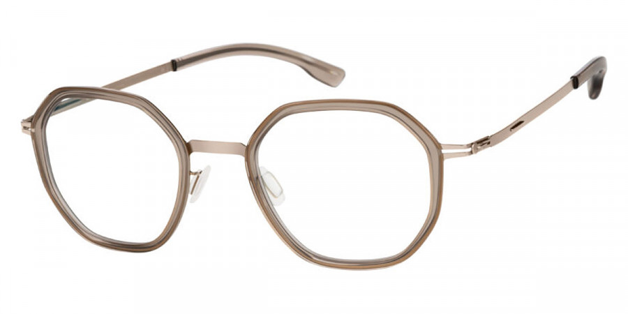 Ic! Berlin Raja Bronze-Cloudy-Brown Eyeglasses Side View