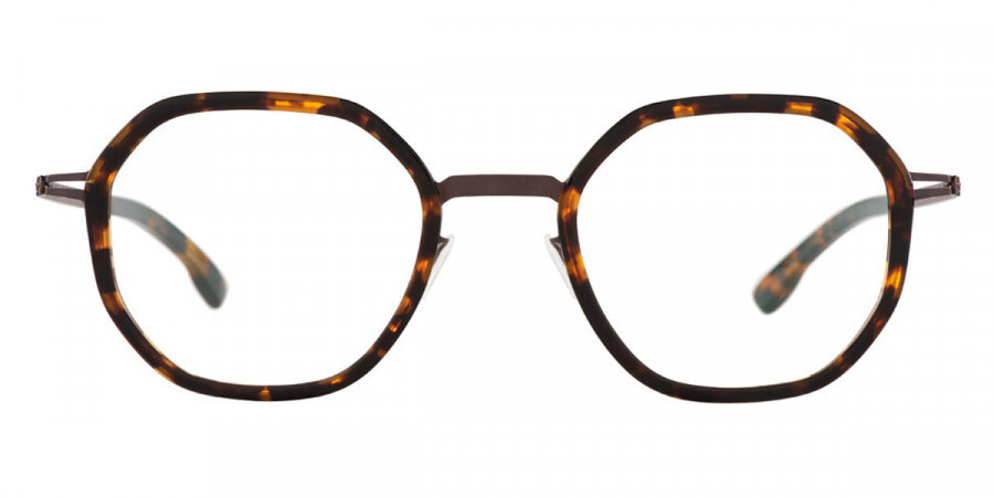 Ic! Berlin Raja Teak-Magma Eyeglasses Front View