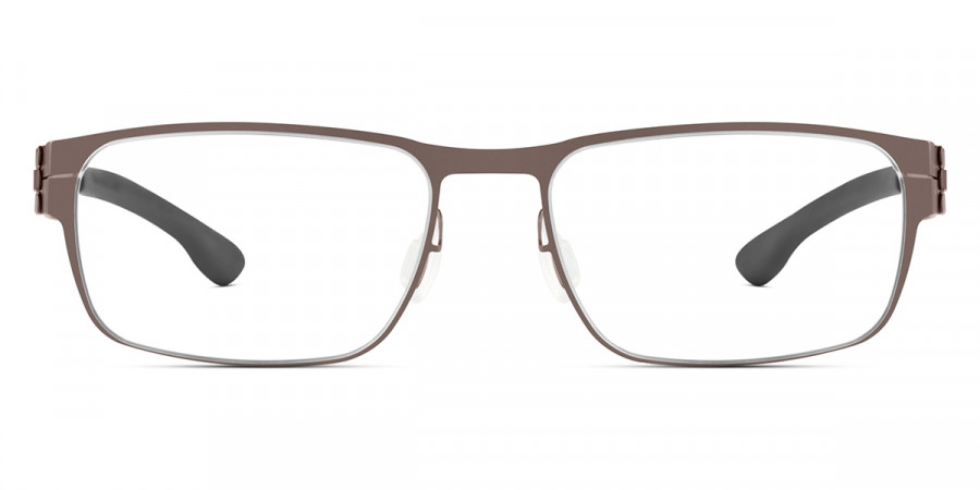 Ic! Berlin Rast Large Graphite Eyeglasses Front View