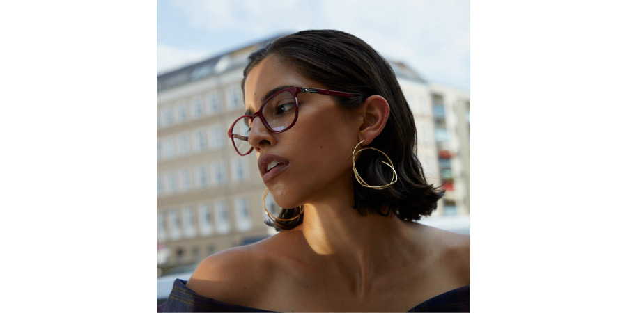 Ic! Berlin Ratio Ruby Eyeglasses Lifestyle Shot