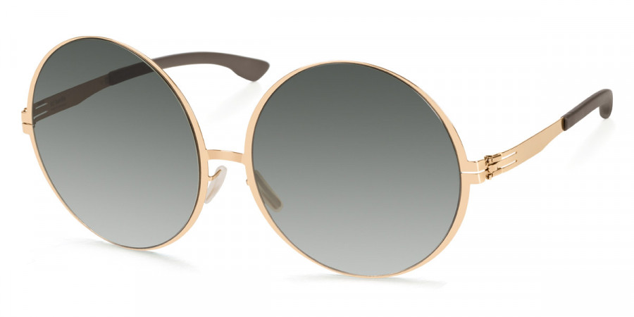 Ic! Berlin Rhumba Rosé-Gold Sunglasses Side View