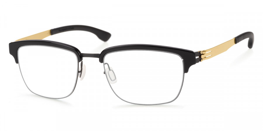 Ic! Berlin Ricky Y. Black² Eyeglasses Side View