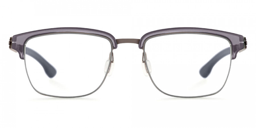 Ic! Berlin Ricky Y. Graphite-Blue-Waters Eyeglasses Front View