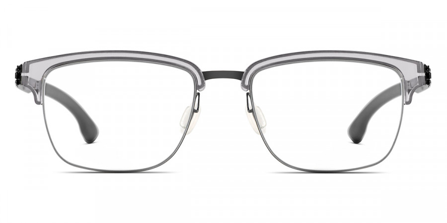 Ic! Berlin Ricky Y. Gunmetal-Sky-Gray Eyeglasses Front View